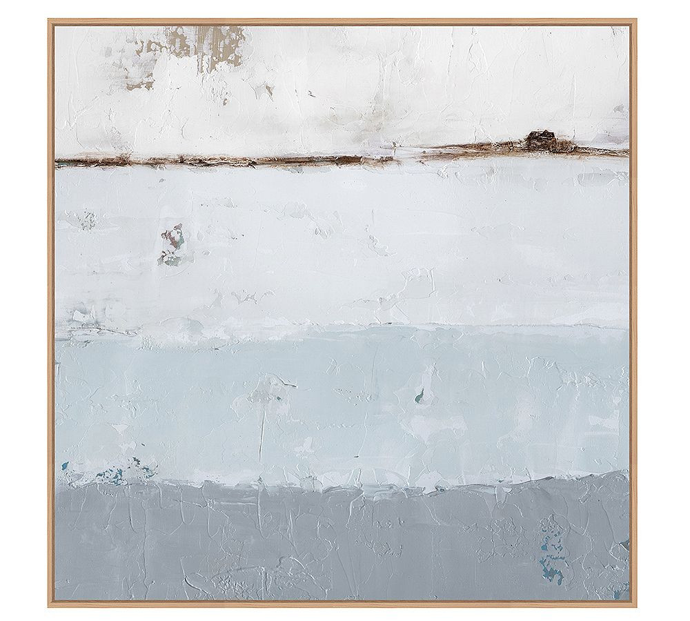 Out to Sea Framed Canvas Print | Pottery Barn (US)