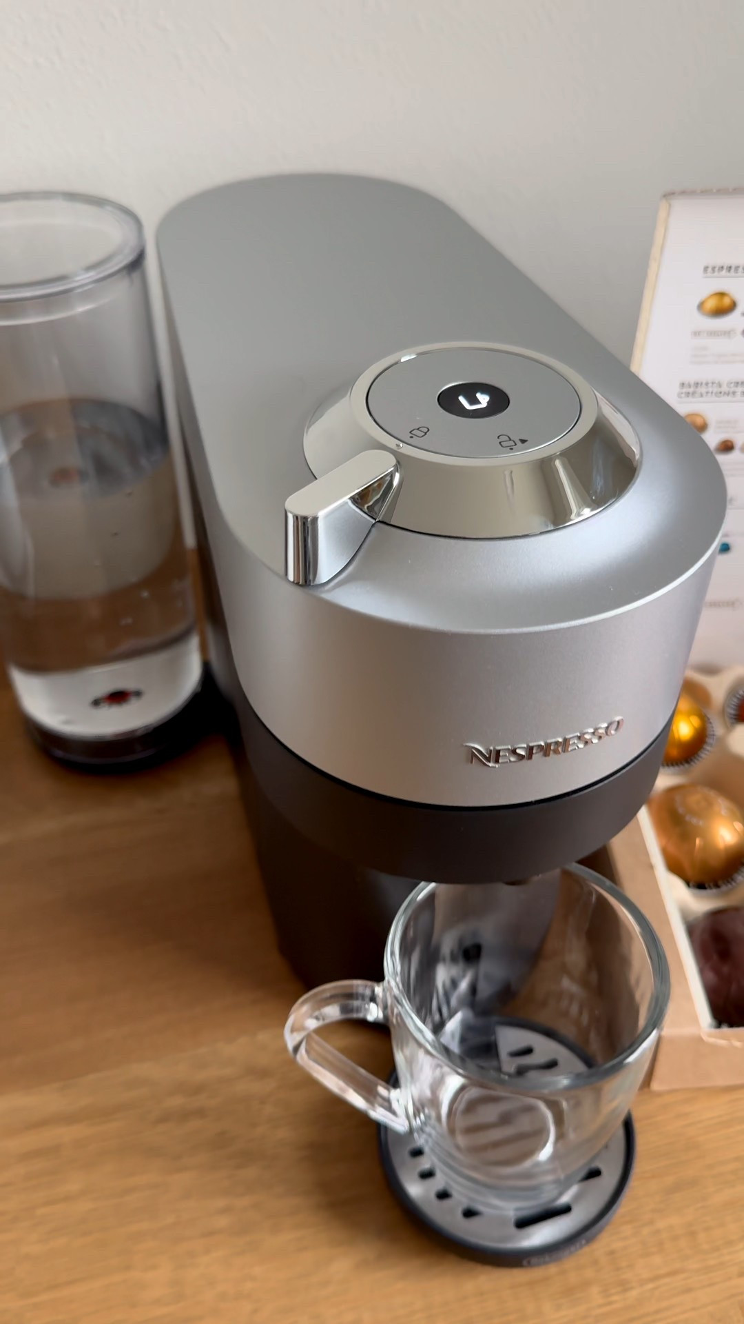 On drop! My Nespresso Vertuo Pop+ Deluxe Coffee/Espresso Maker w Voucher down to $109.98! Compact and sleek, brews up to 5 cup sizes and 2 positions to fit larger mugs. NEW customers can enter WELCOME10 for $10 off $25+ purchases.

#LTKHome #LTKmorningroutine #LTKmomlife