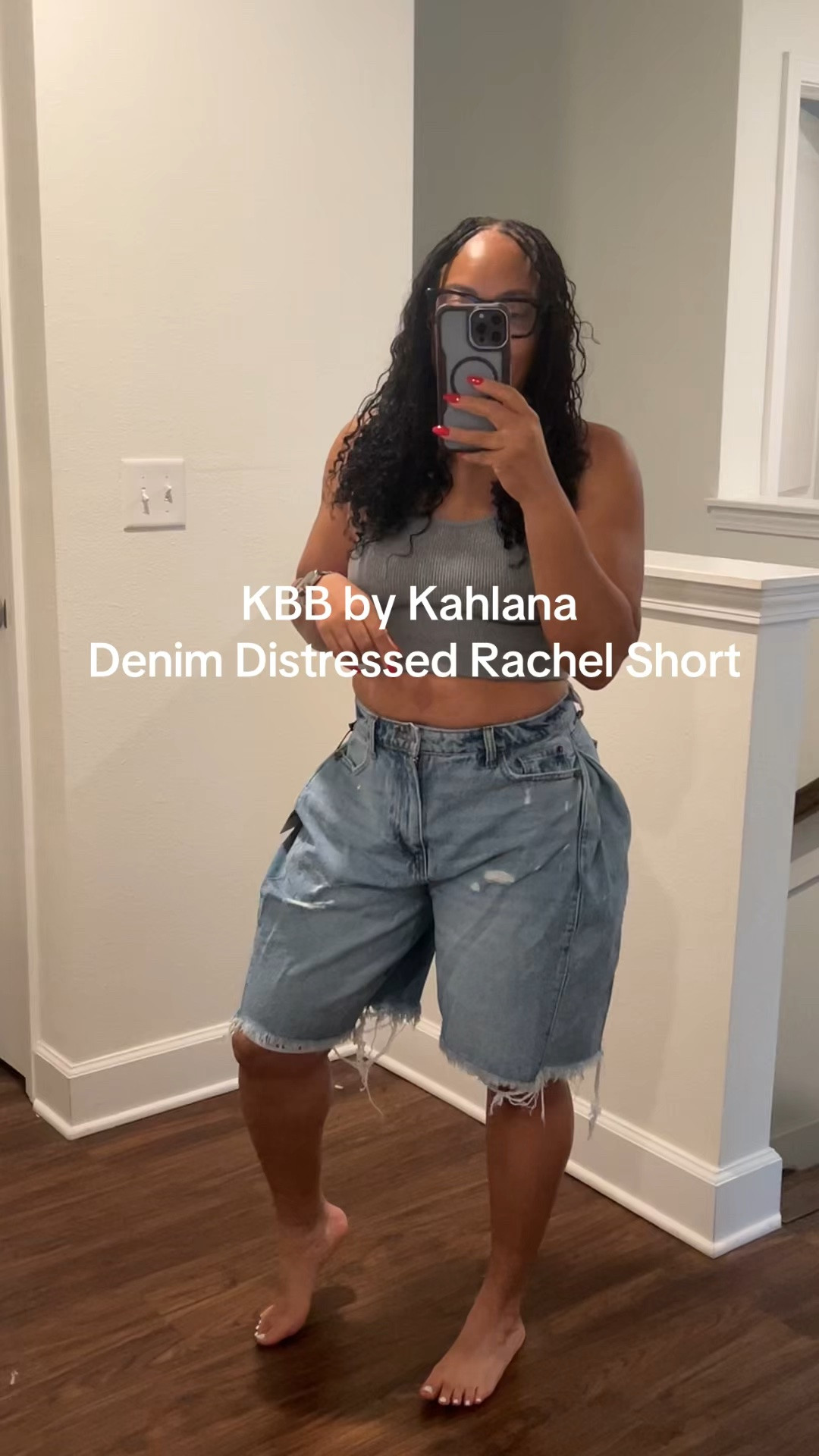 Kbb by Kahlana Distressed Denim Short #bykahlana

#LTKgrwm #LTKootd #LTKdayinmylife