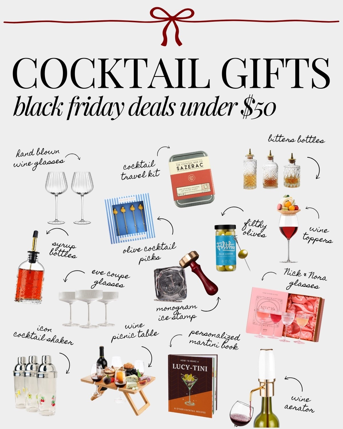 Black Friday Deals for cocktail, mocktail, and wine lovers under $50!

#LTKCyberWeek #LTKHoliday #LTKGiftGuide
