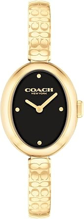 Coach Sammy Women's 2H Quartz Watch - Jewelry-Inspired 22.5mm Bangle Watch - Modern and Elegant E... | Amazon (US)