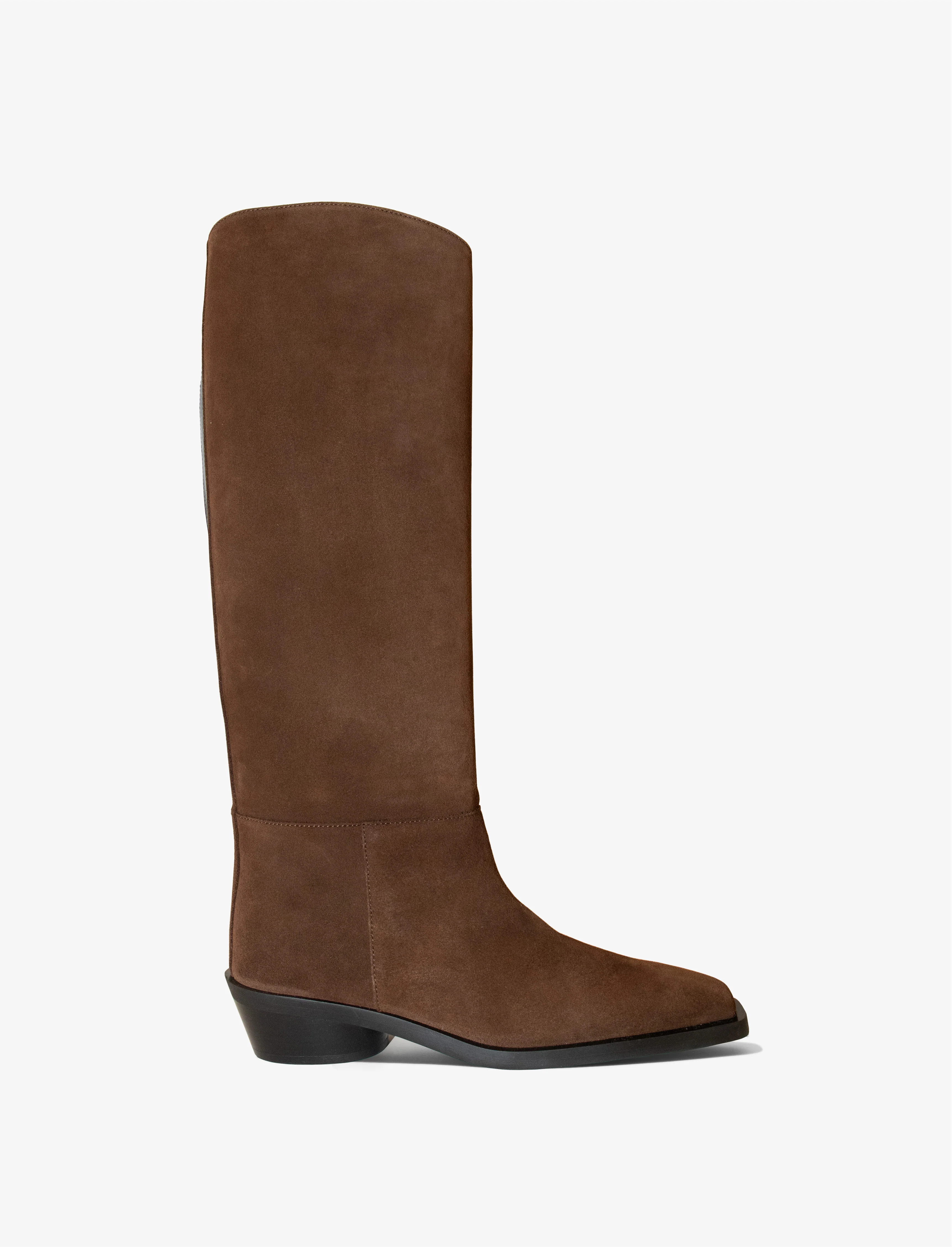 The Bronco Knee High Boots are crafted in sueded and designed to pull on. Featuring a knee-length... | Proenza Schouler LLC