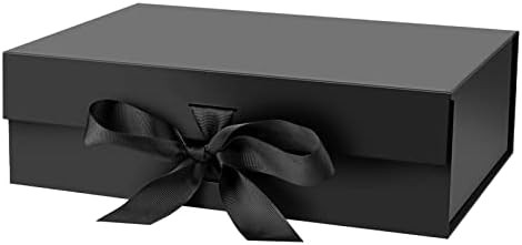 DaiJoob Gift Box with Lid for Presents 10.5x7.5x3.1 Inches with Ribbon and Magnetic Closure(1-Pac... | Amazon (US)