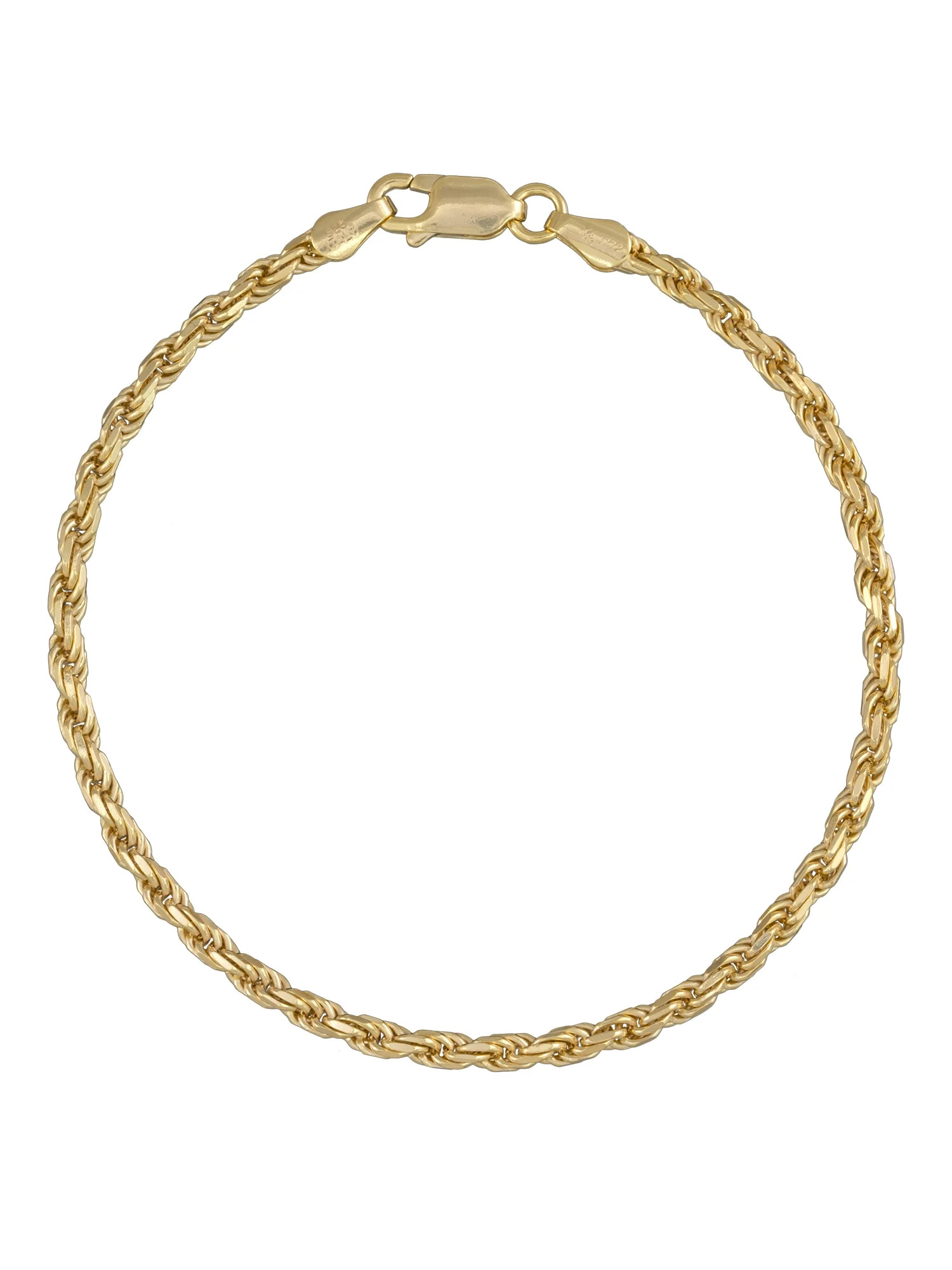 Brilliance Fine Jw Ss/18kgp Bfj Rope Br 7.5`` Dia Cut | Walmart (US)