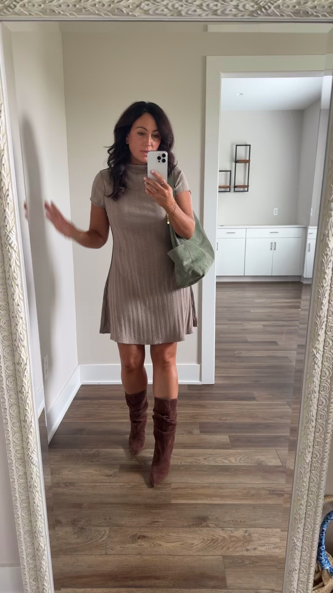TARGET 🎯 TUESDAY 
• medium dress - true to size 
• boots true size

#LTKootd #LTKgrwm #LTKdayinmylife