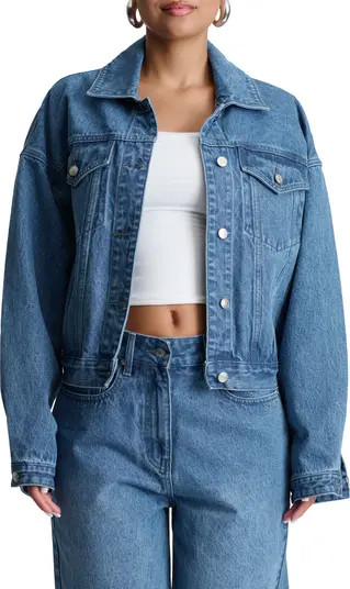Oversize Denim Trucker Jacket | Nordstrom