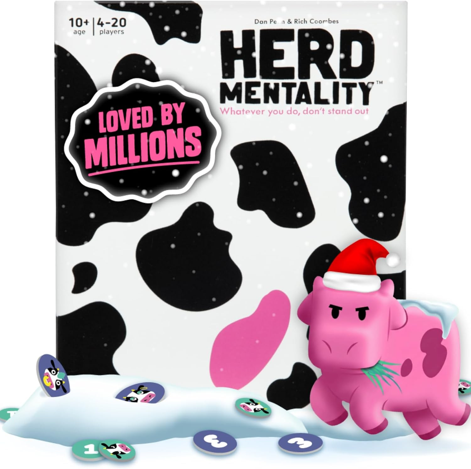 Herd Mentality – Udderly Hilarious Family Board Game for 4–20 Players | Easy to Learn, Loved ... | Amazon (UK)