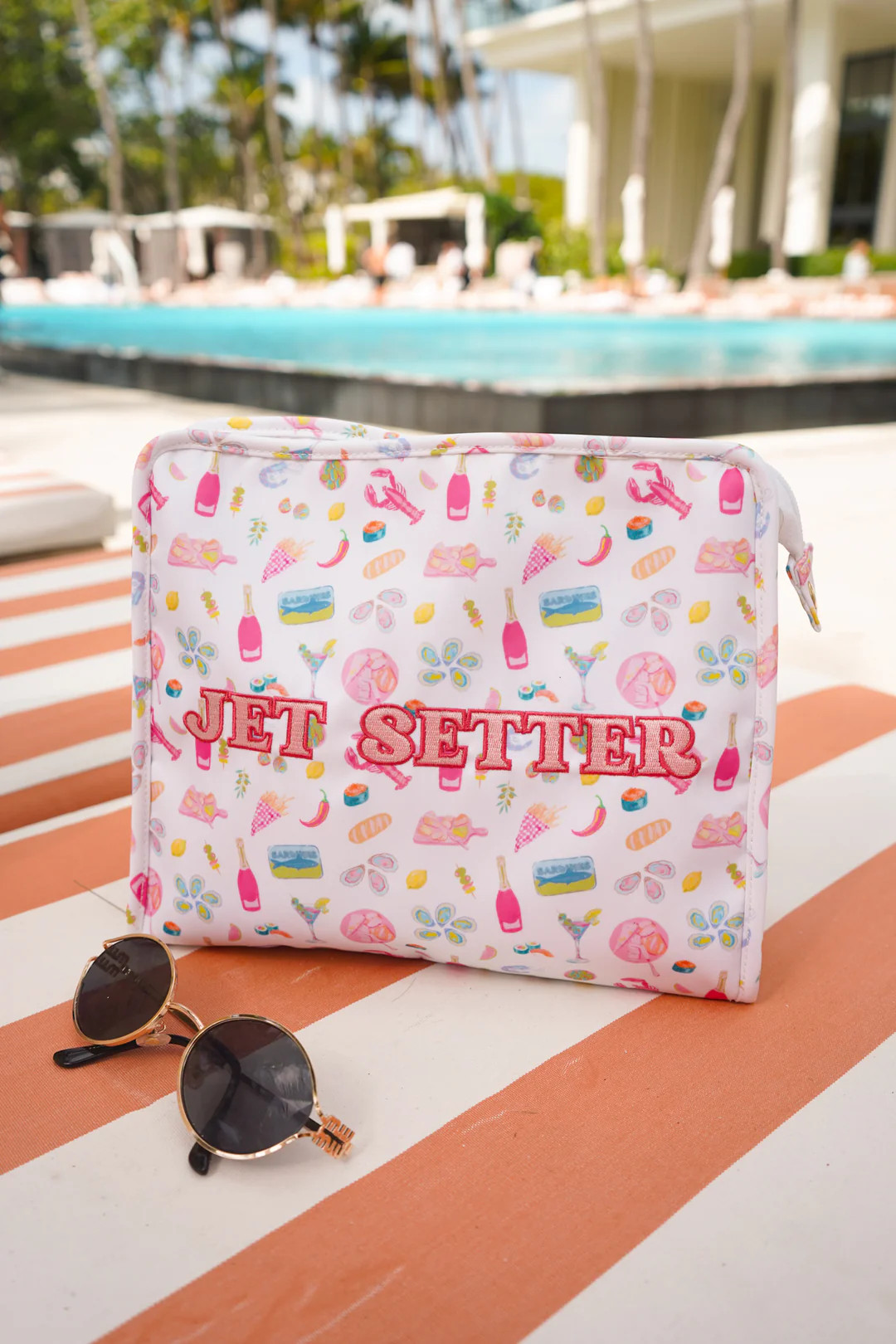 Jet Setter Travel Pouch | KenzKustomz
