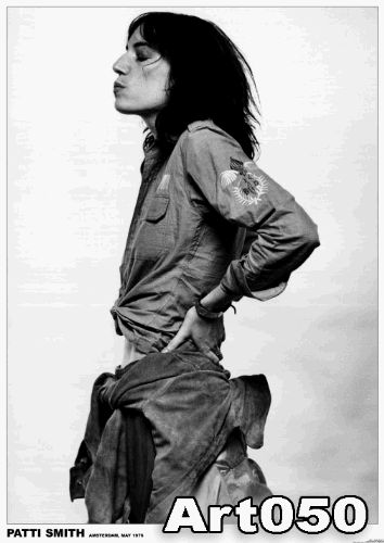 Patti Smith Amsterdam Holland May 1976 Punk Rock PAPER Poster Measures 33 x 24 inches (84 x 60 cm) a | Amazon (US)