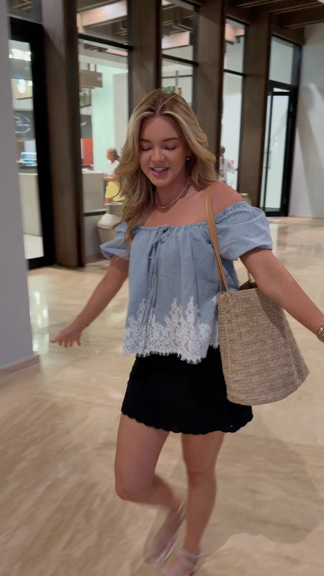 top: xs // skirt: xs (code 20MICHELE on my top!)