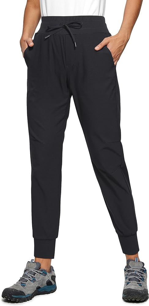 CRZ YOGA Athletic High Waisted Joggers for Women 27.5" - Lightweight Workout Travel Casual Outdoo... | Amazon (US)