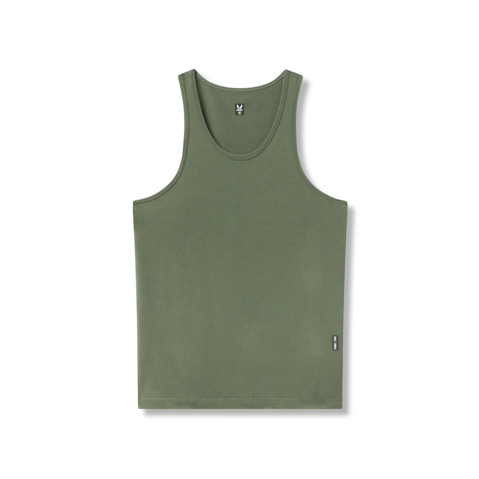 0924. Supima(R) Essential Slim Tank - Olive | ASRV
