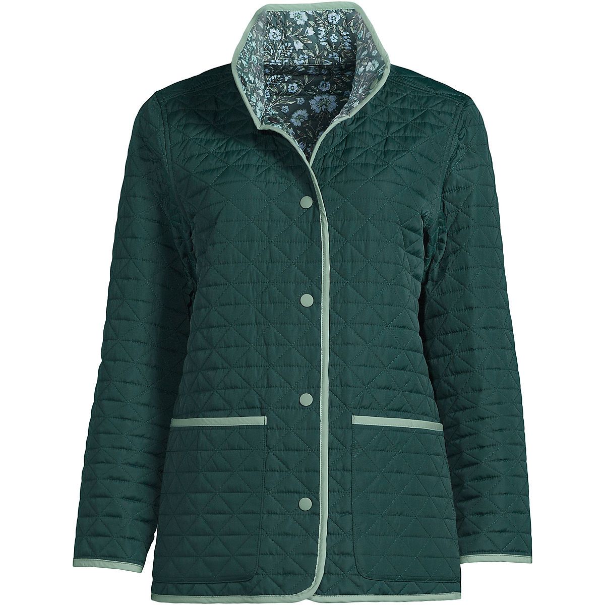 Women's Insulated Reversible Barn Jacket | Lands' End (US)