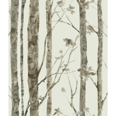 TREES PEEL & STICK WALLPAPER | Wayfair North America
