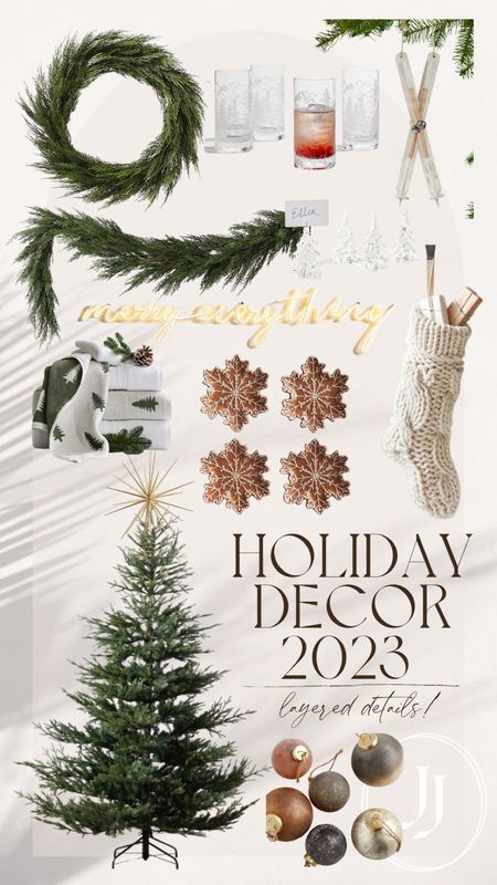 Holiday decor I bought this year! 
Christmas tree 
Stockings I love
Place setting 
Table decor
Wreath and garland 

#LTKGiftGuide #LTKHoliday #LTKSeasonal