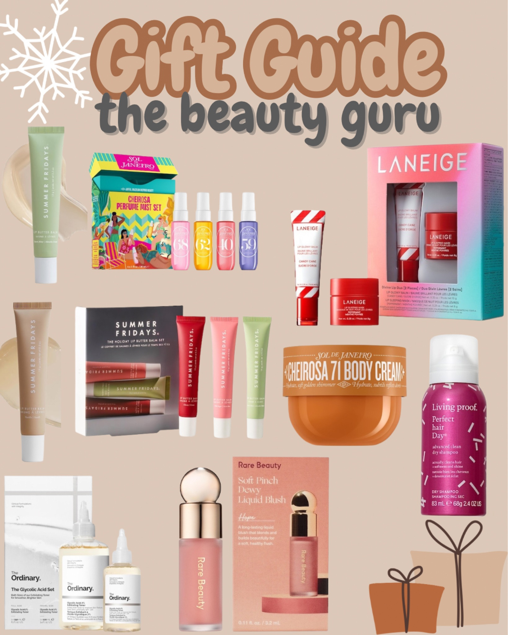 2024 gift guide for the beauty guru

Sephora, Sephora sale, makeup, 2024 Christmas gift guide, gifts for her, gifts for teen girls, stocking stuffers, hair care, makeup, beauty, products, makeup gift sets, beauty, gift sets, beauty stocking stuffers, stocking stuffers for girls, skin care, gift ideas for her, gifts for mom, Christmas 2024, gifts under 15, gifts under 25, gifts for friend, gifts for coworkers

#LTKHoliday #LTKGiftGuide #LTKFindsUnder50