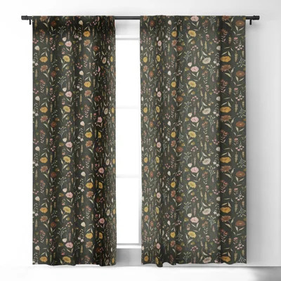 Andresky Cottage Garden V 1pc Blackout Window Curtain Panel | Wayfair North America