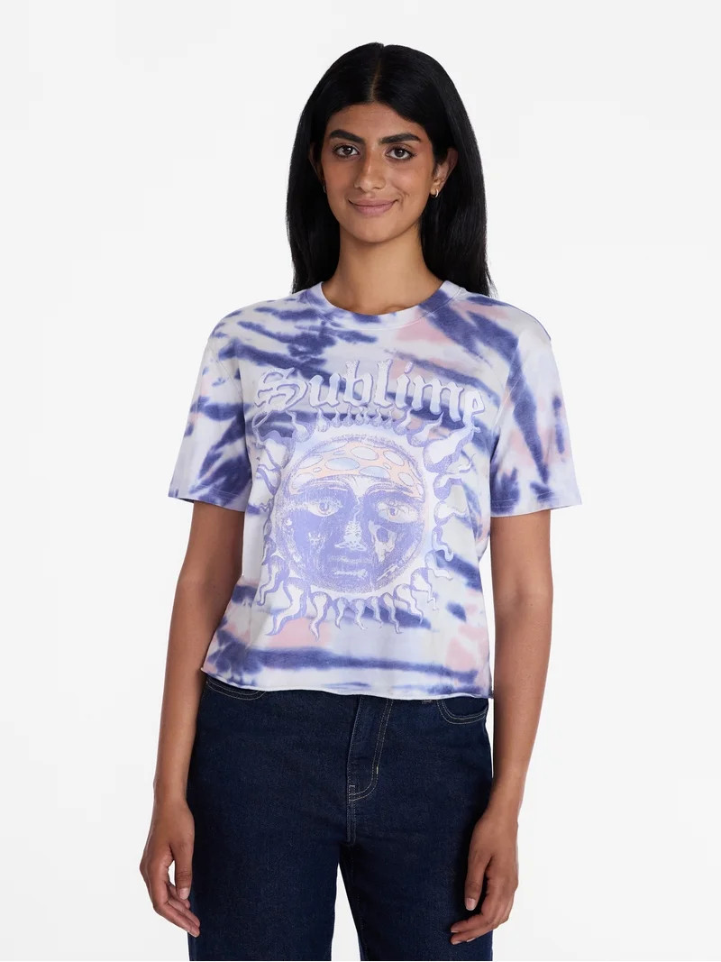 Sublime Women's Graphic Tee with Short Sleeves, Sizes XXS-XXL | Walmart (US)