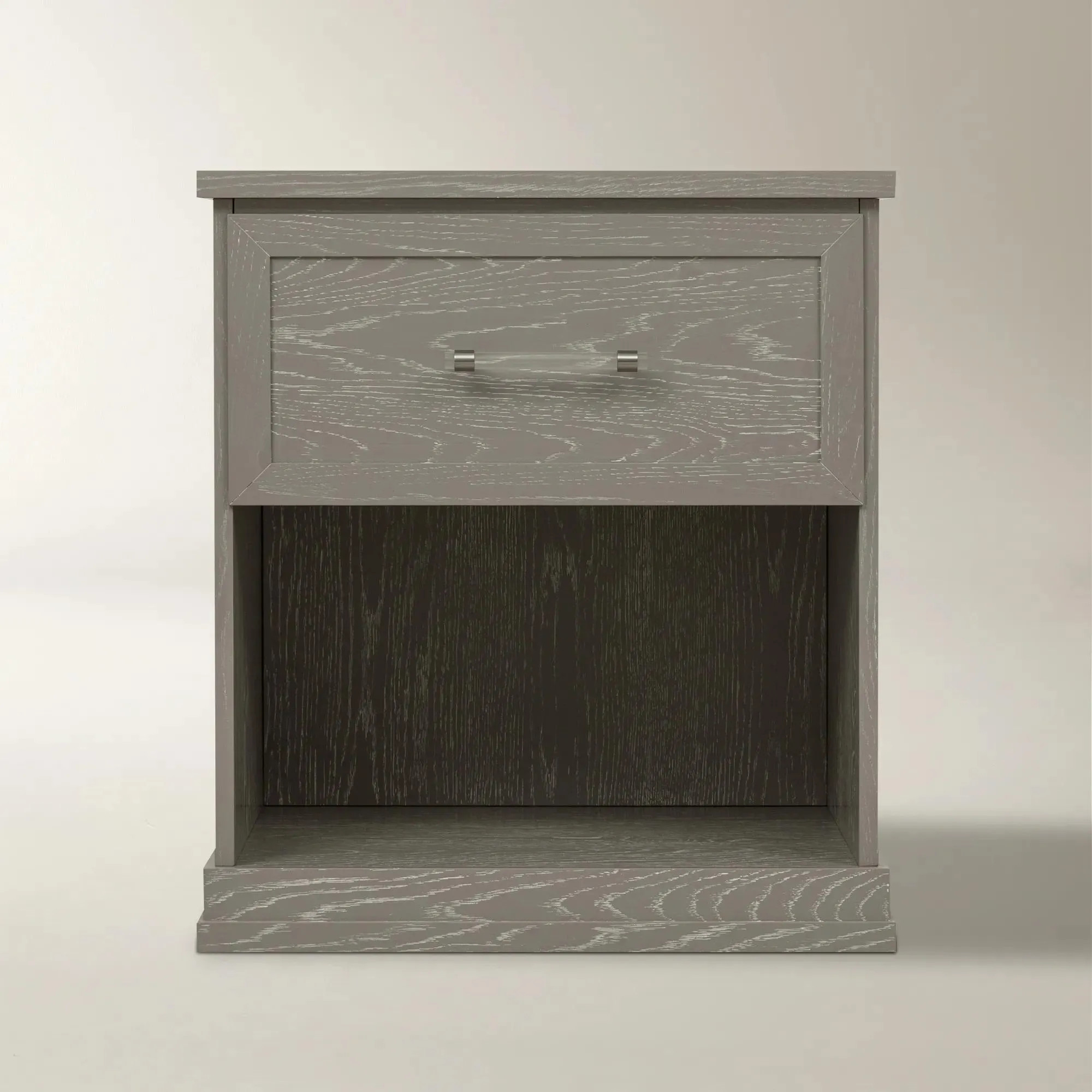 Arwin Grey Oak 1-Drawer Nightstand (26") | Z Gallerie | Z Gallerie