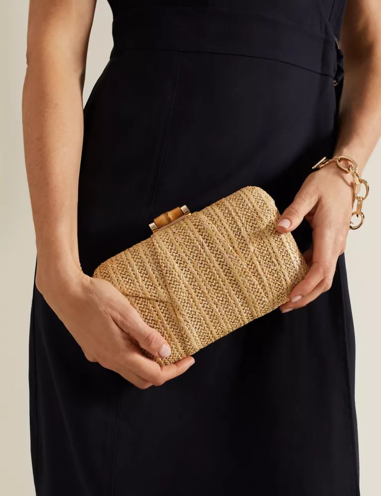 Woven Chain Strap Clutch Bag | Marks & Spencer (UK)