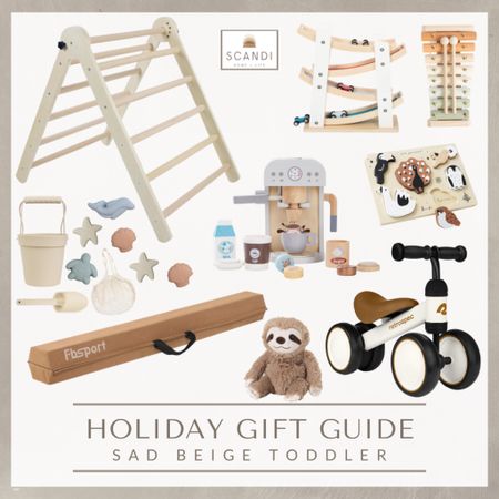 holiday gift guide for toddlers! 🤍 toddler gift guide | toddler toys | playroom essentials | toddler gift ideas | kids balance beam

#LTKkids #LTKGiftGuide #LTKHoliday