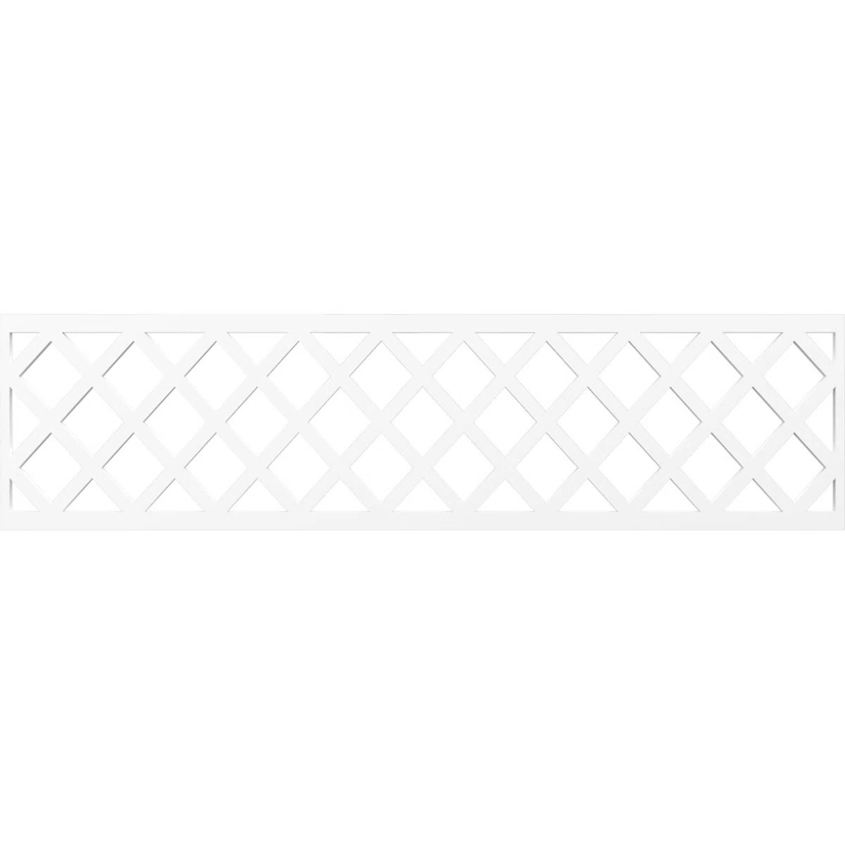 47"W x 12"H x 3/8"T Manchester Fretwork Moulding, Architectural Grade PVC | Wayfair North America