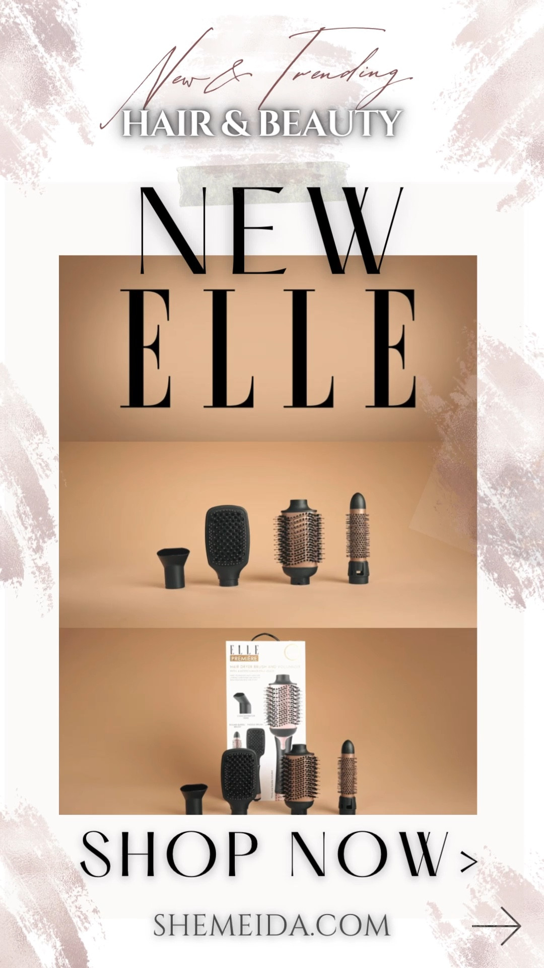 Grab The New Elle Premiere 4-In - 1 Blower Brush for 4 easy to attach Ways to get your best blow out ever! 

#LTKbeauty #LTKFind #LTKtravel