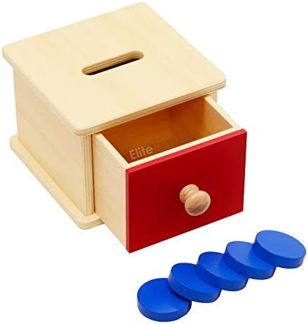Elite Montessori Coin Box Preschool Learning Material | Amazon (US)
