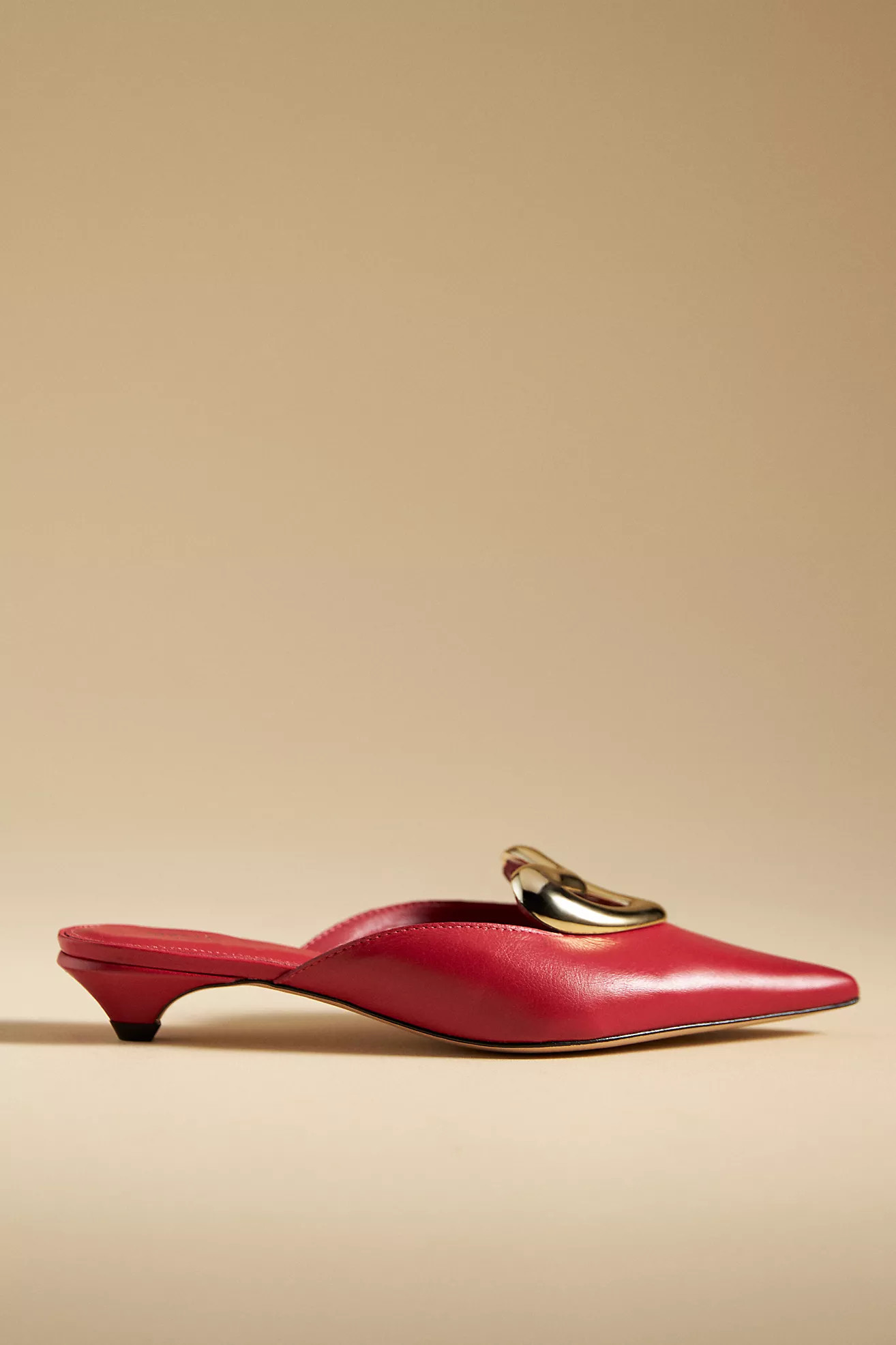 Maeve Heart Mule Heels | Anthropologie (US)