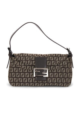 Fendi Baguette Shoulder Bag in Brown | FWRD 