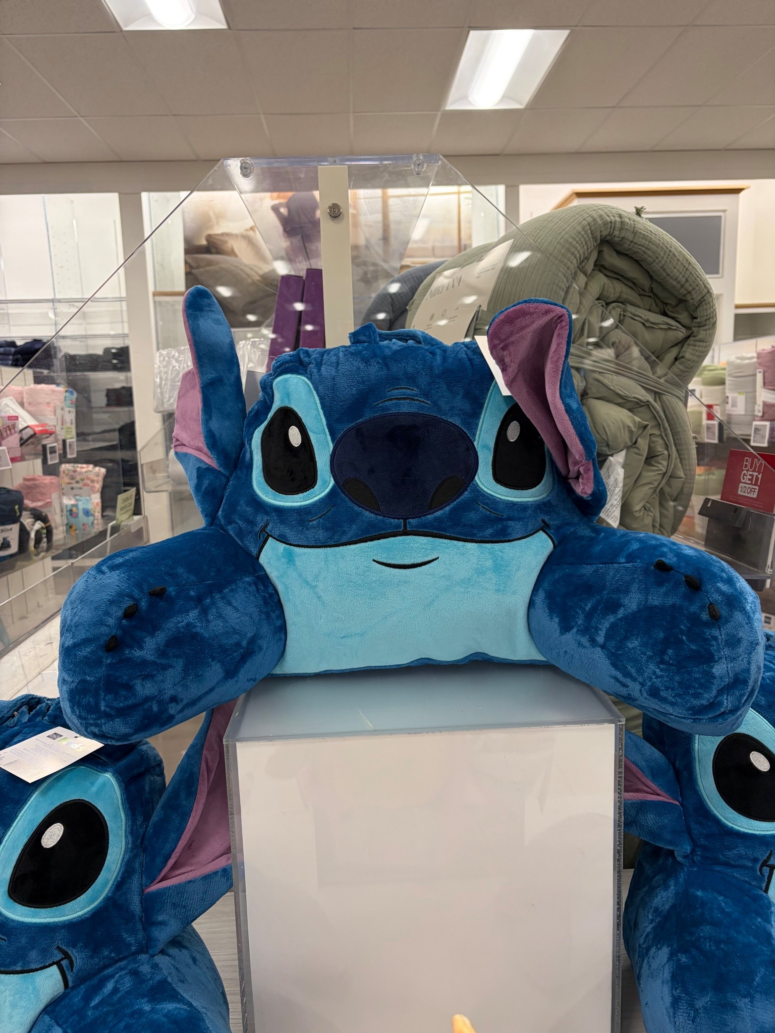Cute Stitch backrest pillow from Kohls! 💙

#LTKdayinmylife #LTKHome #LTKKids