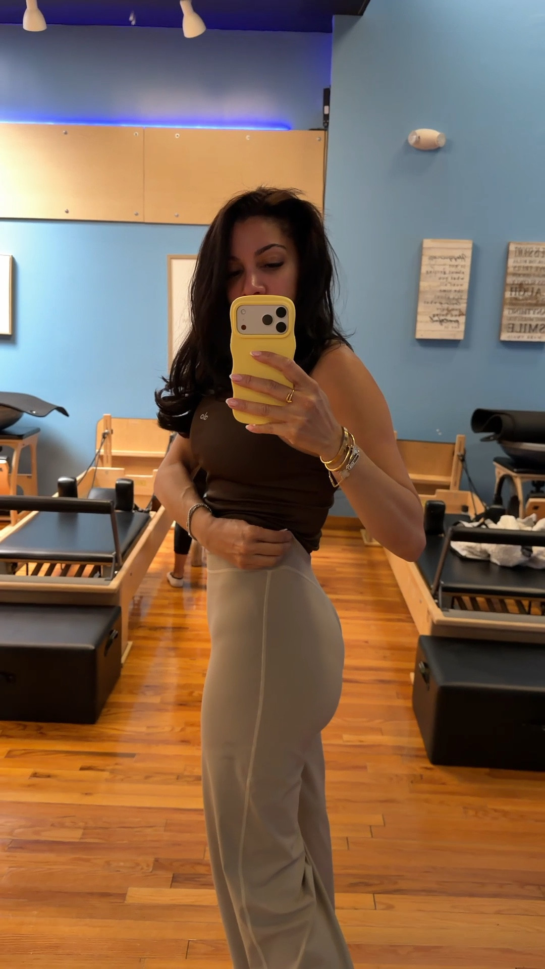 I literally wear these every week! I have them in dark brown and in naby blue! So comfy and the material is AMAZING! 