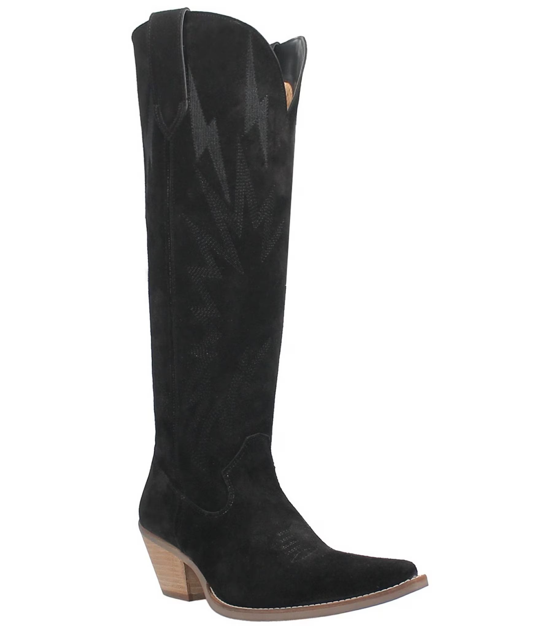 Thunder Road Suede Tall Western Boots | Dillard's