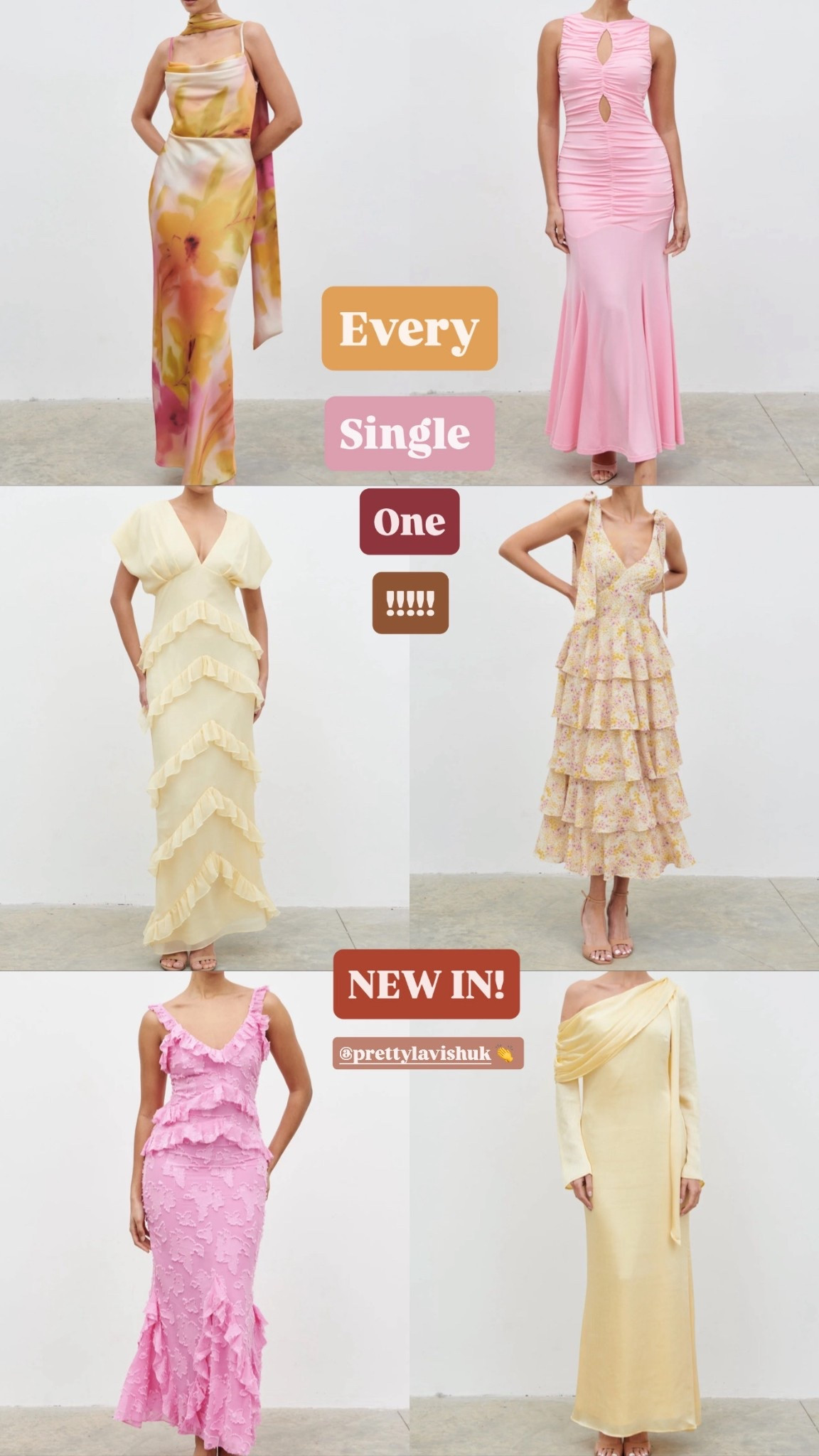 Spring occasionwear at pretty lavish 🎀🌼✨🥂