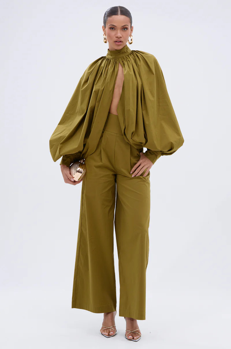 GOLD COAST WIDE LEG PALAZZO PANT | AKIRA