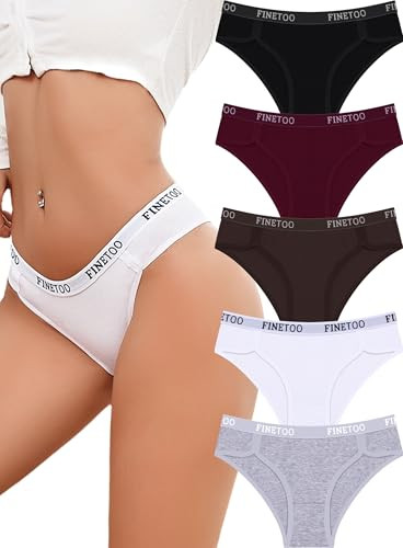 Womens Underwear Cotton Cheeky Hipster Panties Sexy Breathable Stretch Underwear Elastic Waistban... | Amazon (US)