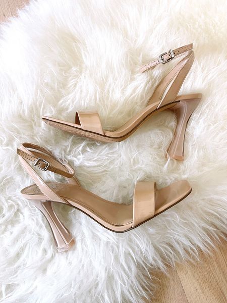 The cutest heels for spring/summer! They will go with anything & fit TTS. 