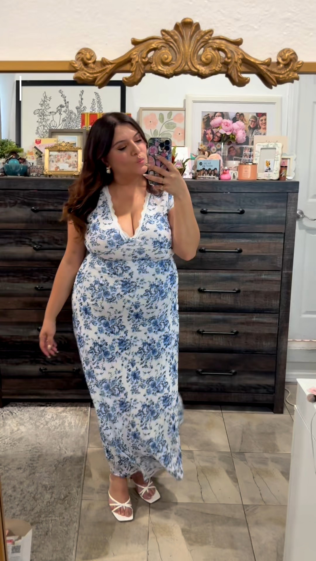 The cutest shein dress🩵
Wearing large for reference

#birthdaydress#partydress#dresses

#LTKMidsize #LTKParties #LTKFindsUnder50