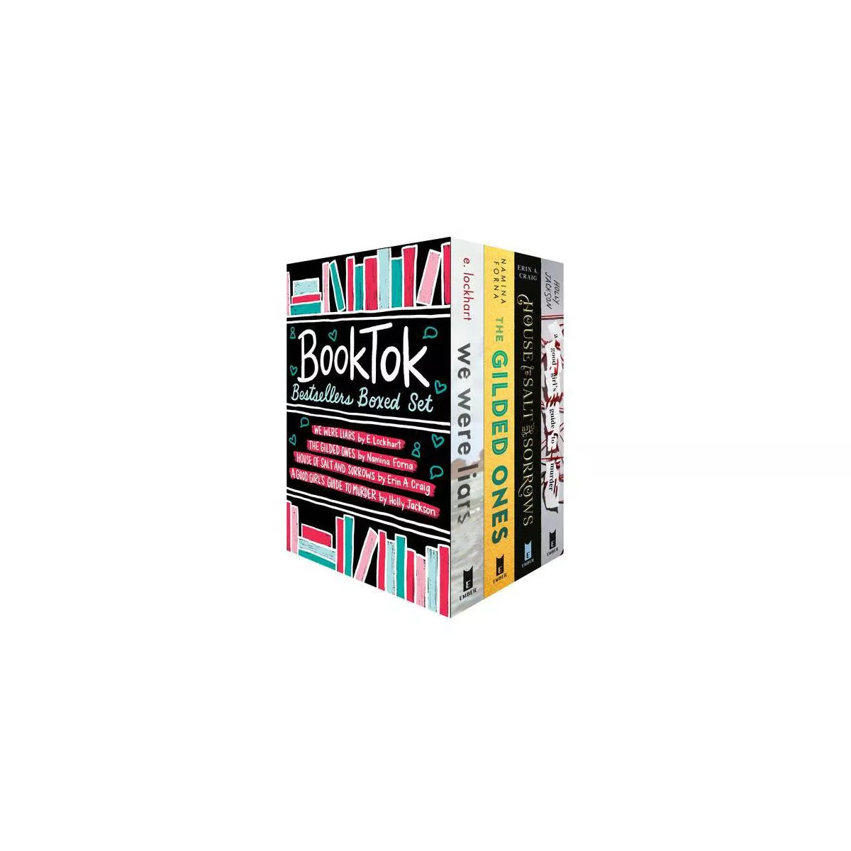 Booktok Bestsellers Boxed Set - by  Erin A Craig & Namina Forna & Holly Jackson & E Lockhart (Mix... | Target