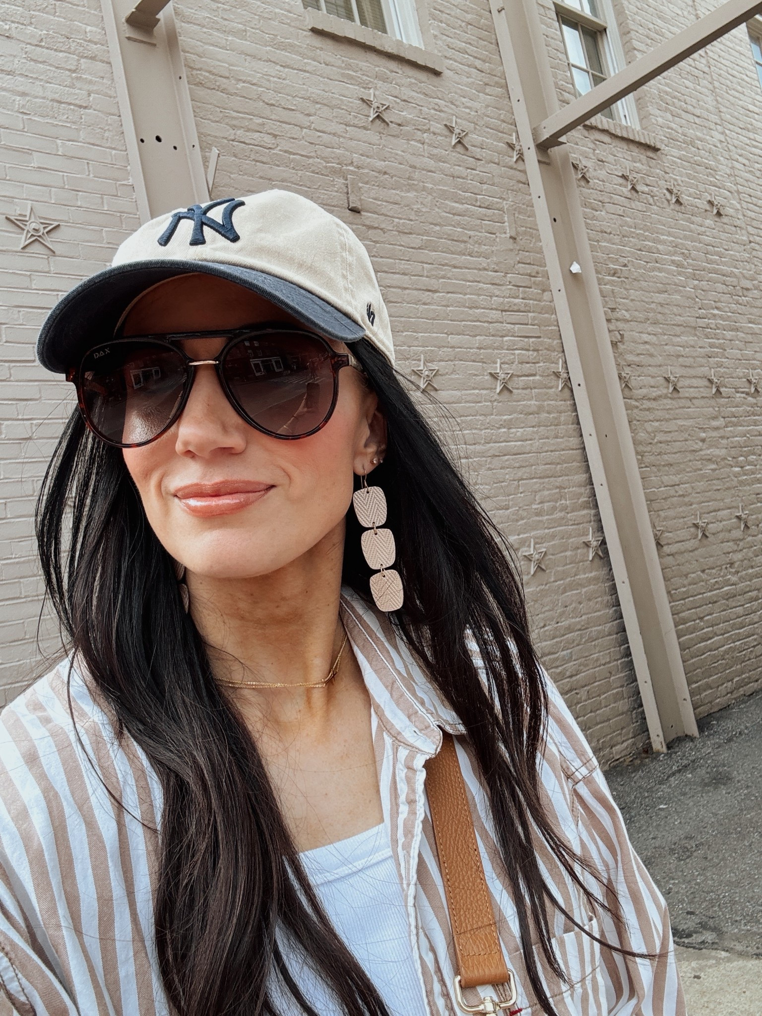 These earrings are super simple and easy to wear. Only $22 all month 