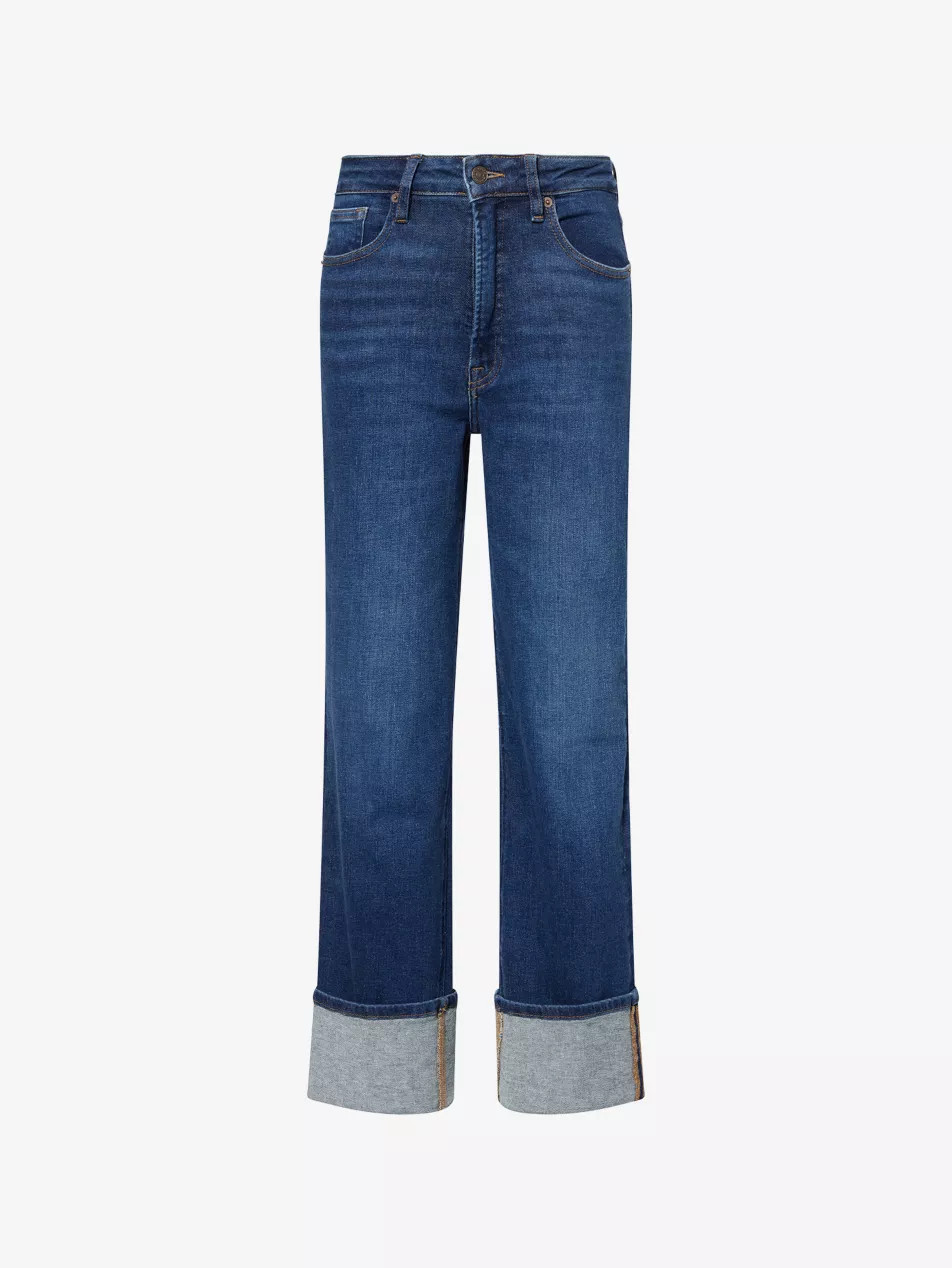 GOOD AMERICAN - Good True Straight-Leg Denim Jeans | Selfridges.com | Selfridges