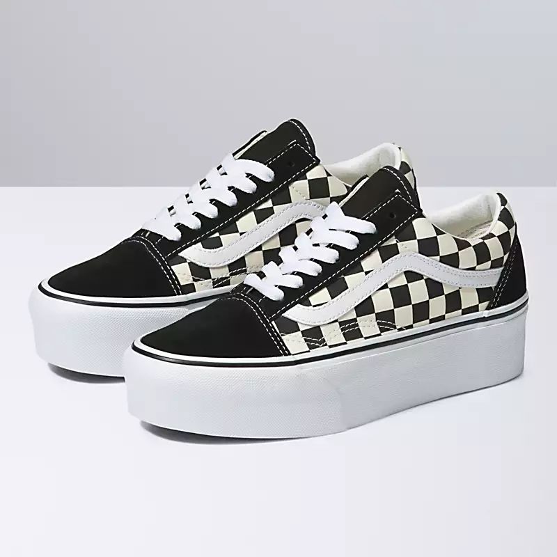 Checkerboard Old Skool Stackform | Vans (US)