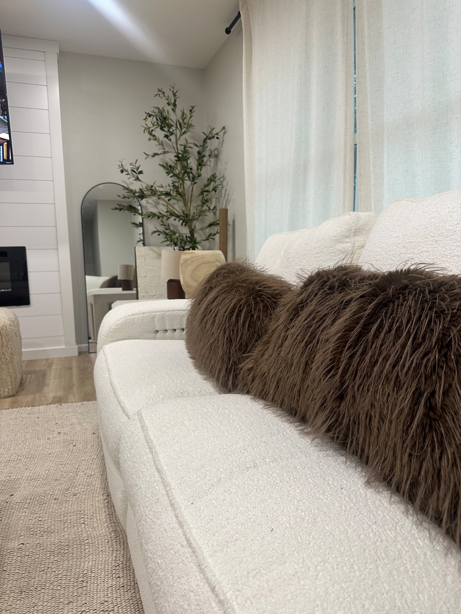 Home decor / home brown fur pillows 

16x32 

#LTKSeasonal #LTKFindsUnder50 #LTKHome