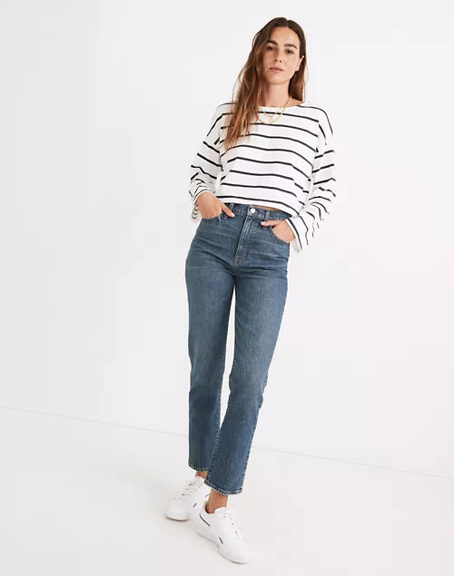 Tall Classic Straight Jeans in Corson Wash | Madewell