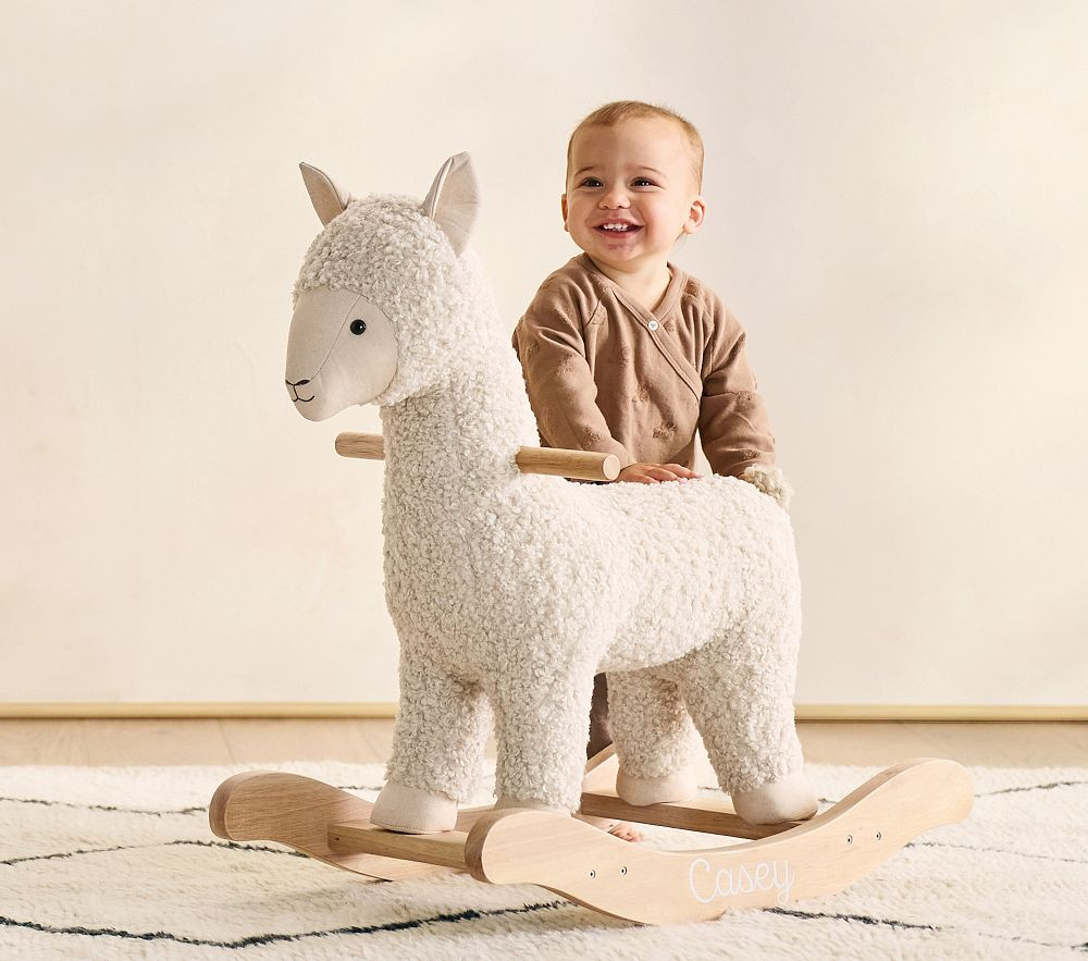 Alpaca Critter Rocker | Pottery Barn Kids