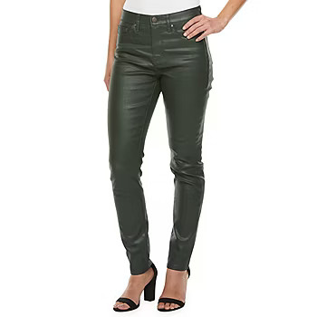 a.n.a-Womens High Rise Coated Skinny Jean | JCPenney