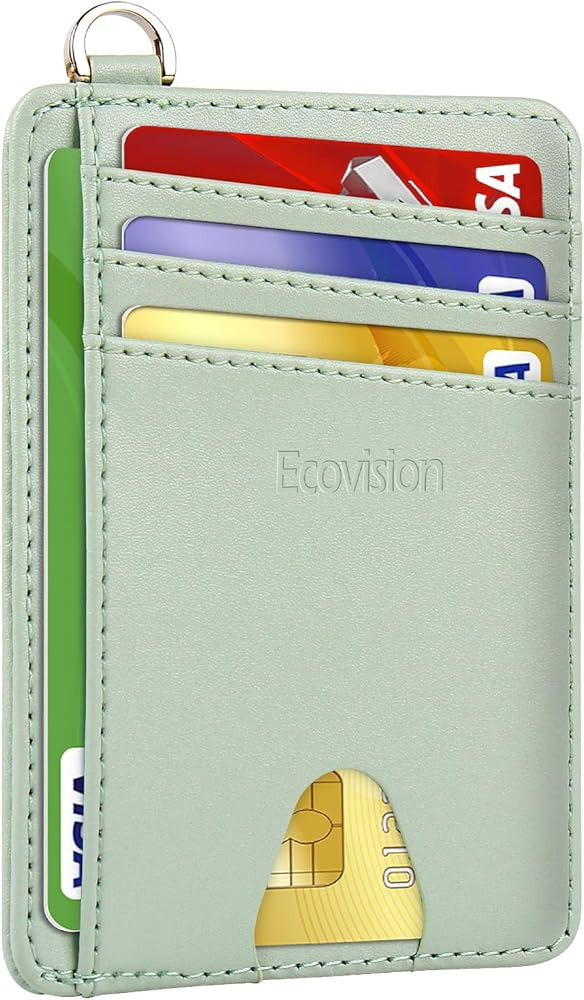 EcoVision Slim Minimalist Front Pocket Wallet, RFID Blocking Credit Card Holder Wallet with Detac... | Amazon (US)