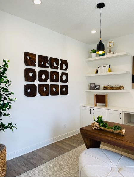 Abstract Wooden Wall Art for any room.  Modern Organic Decor #HomeOfficeIdeas #OfficeRefresh

#LTKstyletip #LTKhome