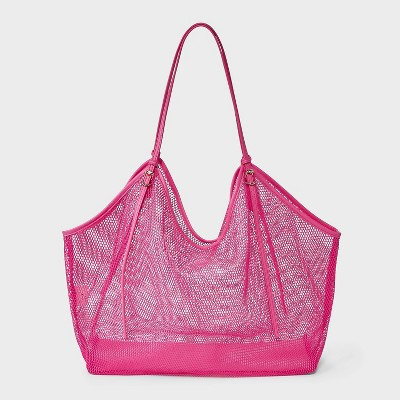 Sport Mesh Net Tote Bag - A New Day™ Pink | Target