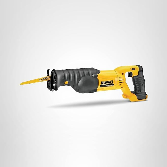 DEWALT 20V MAX Reciprocating Saw, 3,000 Strokes Per Minute, Variable Speed Trigger, Bare Tool Onl... | Amazon (US)